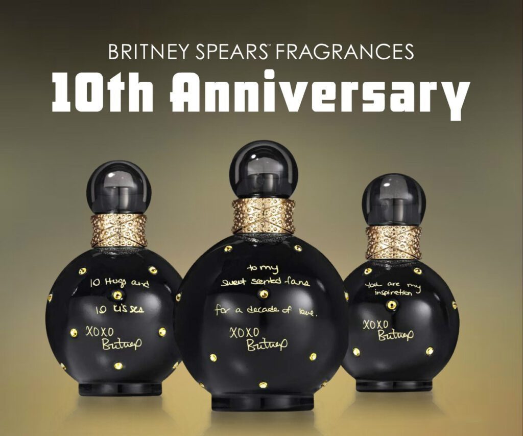 BRITNEY SPEARS FANTASY ANIVERSARY EDITION với thiết kế chai mang dấu ấn độc đáo 