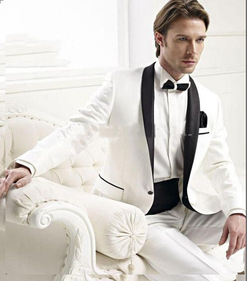 New-Style-Fashion-Formal-Suit-For-Men-White-and-Black-Spots-Brand-Mens-Tuxedo-Dress-Suit