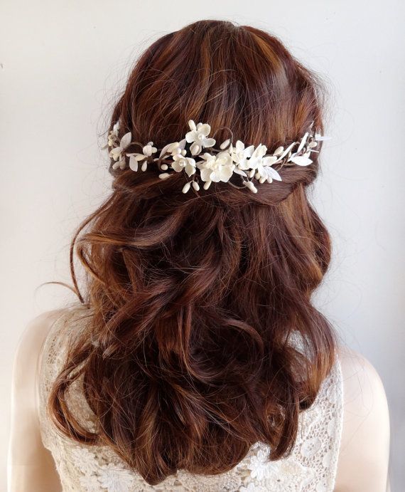 54417d3f2b2e7afa4bf033546a1f67f9 bridal hair flowers floral bridal hair