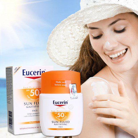 Eucerin Sun Fluid Mattifying SPF50