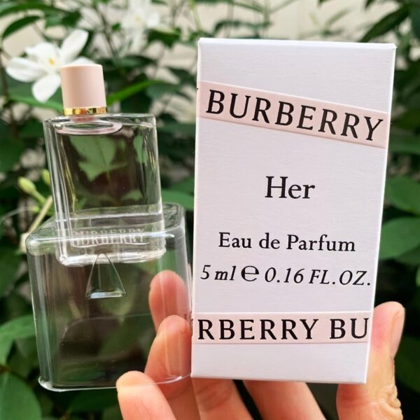 burberry her edp mini 5ml 4