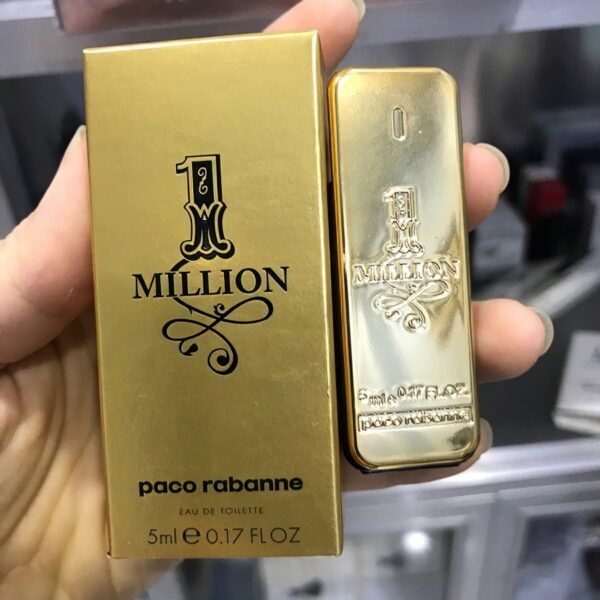 paco rabbane 1 million edt mini 5ml 3