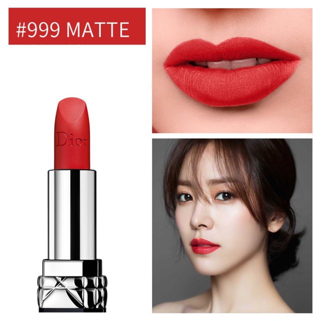 Son Dior Matte 999  Đỏ tươi HOT NHẤT MỚI NHẤT Dòng Dior Rouge
