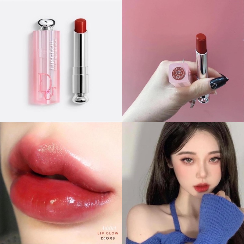 Bảng Màu Son Dưỡng Dior Addict Lip Glow Thần Thánh  Hot Nhất 2021