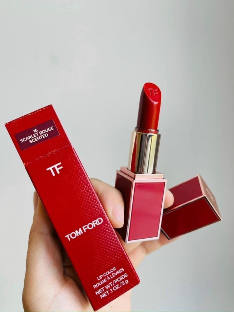 Son Tom Ford Lip Color 16 Scarlet Rouge Scented- 15 Giá Tốt Nhất -  Orchard.Vn