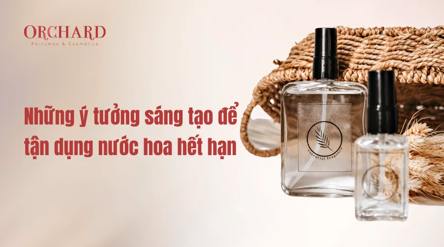 Những ý tưởng sáng tạo để tận dụng nước hoa hết hạn