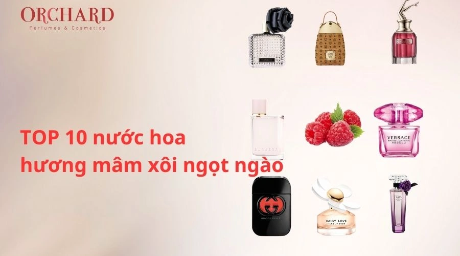 Nước hoa mùi hương mâm xôi