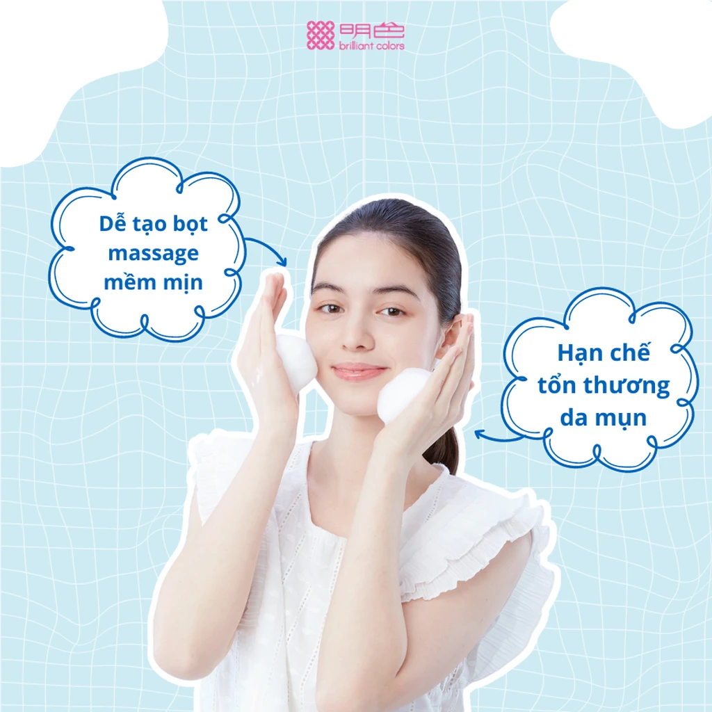Sữa Rửa Mặt Ngăn Ngừa Mụn Acne Bigan Facial Wash 80g - Ảnh 3