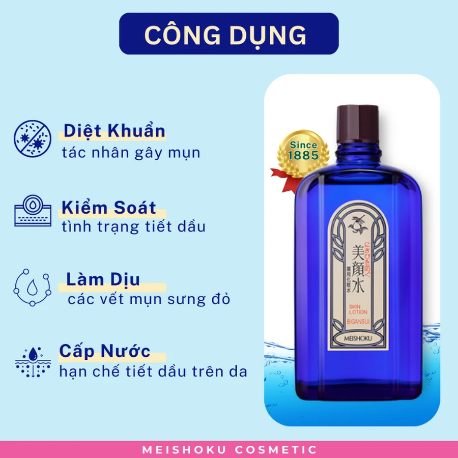 Lotion Ngăn Ngừa Mụn Bigansui 90ml - Ảnh 8