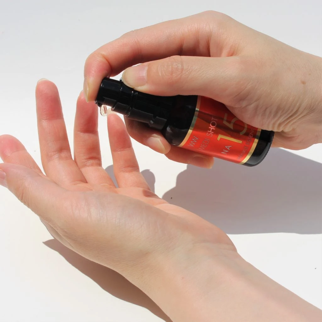 Tinh chất Niacinamide giảm nhăn chuyên sâu Meishoku Medi Shot Na15 - Ảnh 3